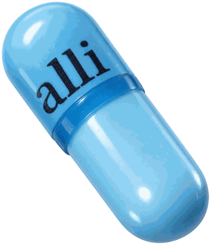 An alli 60mg capsule