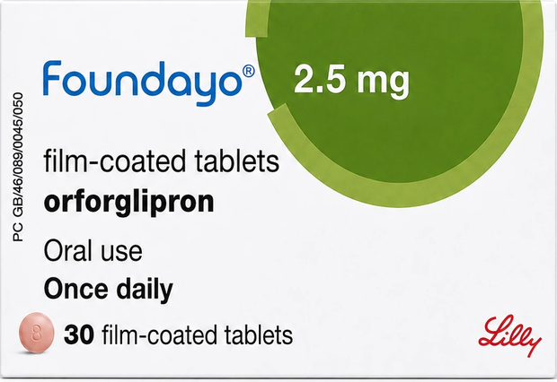 Foundayo 2.5mg pack