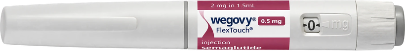 Wegovy FlexTouch pen, 0.5mg