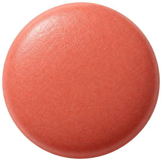 Illustration of a coral round tablet