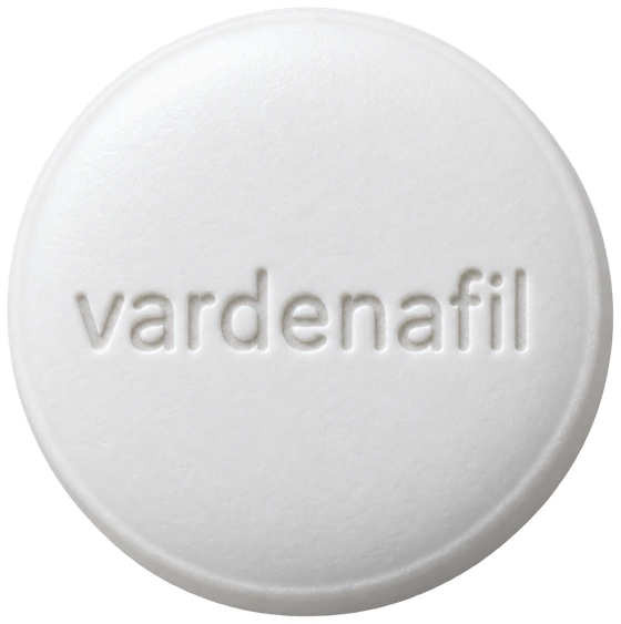 Illustration of a white round tablet