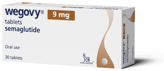 Wegovy 9mg tablet pack